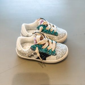 Glitter Star Sneakers